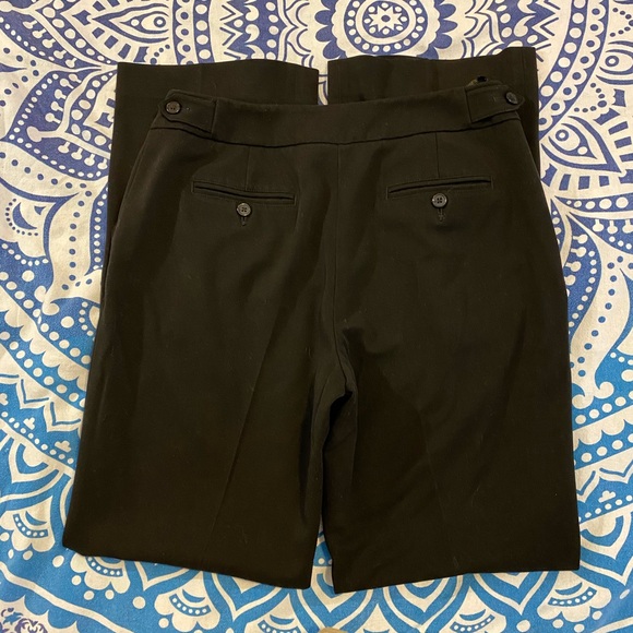 💙👖BEAUTIFUL BLACK ANNE KLEIN DRESS PANTS👖💙6 5/6 28 EUC 4 POCKET TROUSERS - Picture 3 of 16